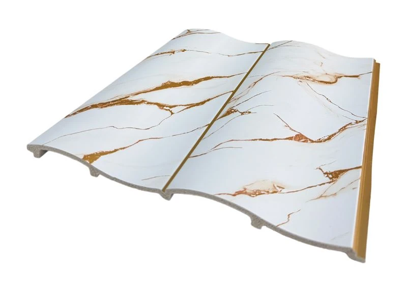 Panell de paret PS amb textura de marbre de luxe
