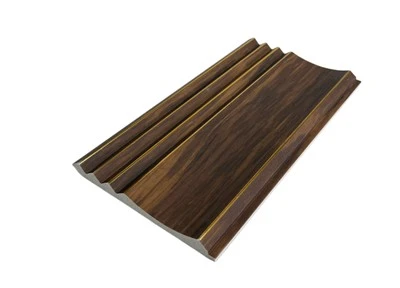 Panell de paret PS de gra de fusta de luxe