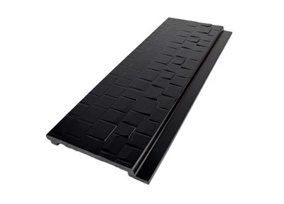 Panell de paret PS de mosaic negre modern