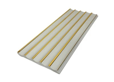 Panell de paret PS estriat modern amb un acabat elegant